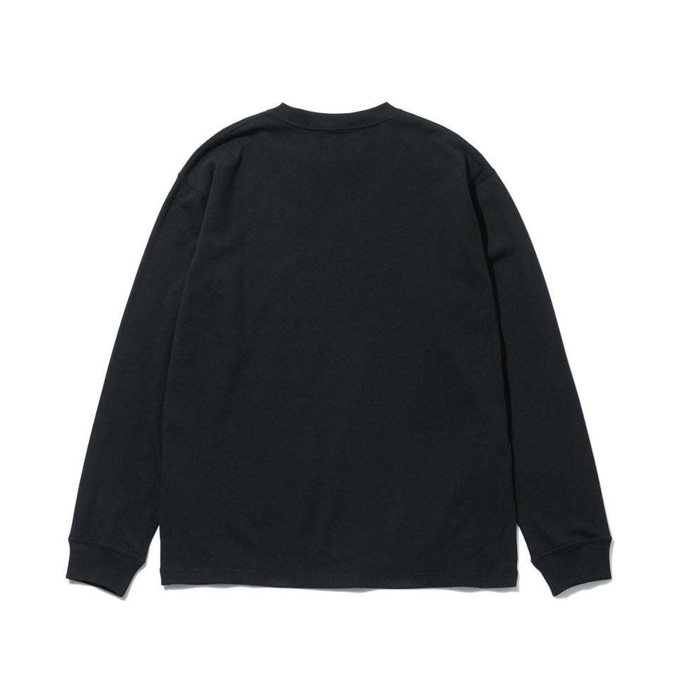 長袖 コットン Tシャツ Yohji Yamamoto FW21 ボックスロゴ ブラック レギュラーフィット - 12863217-S | NEW ERA ニューエラ公式オンラインストア