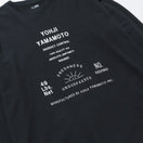 長袖 コットン Tシャツ Yohji Yamamoto FW21 1993 アートワーク ブラック レギュラーフィット - 12863218-S | NEW ERA ニューエラ公式オンラインストア