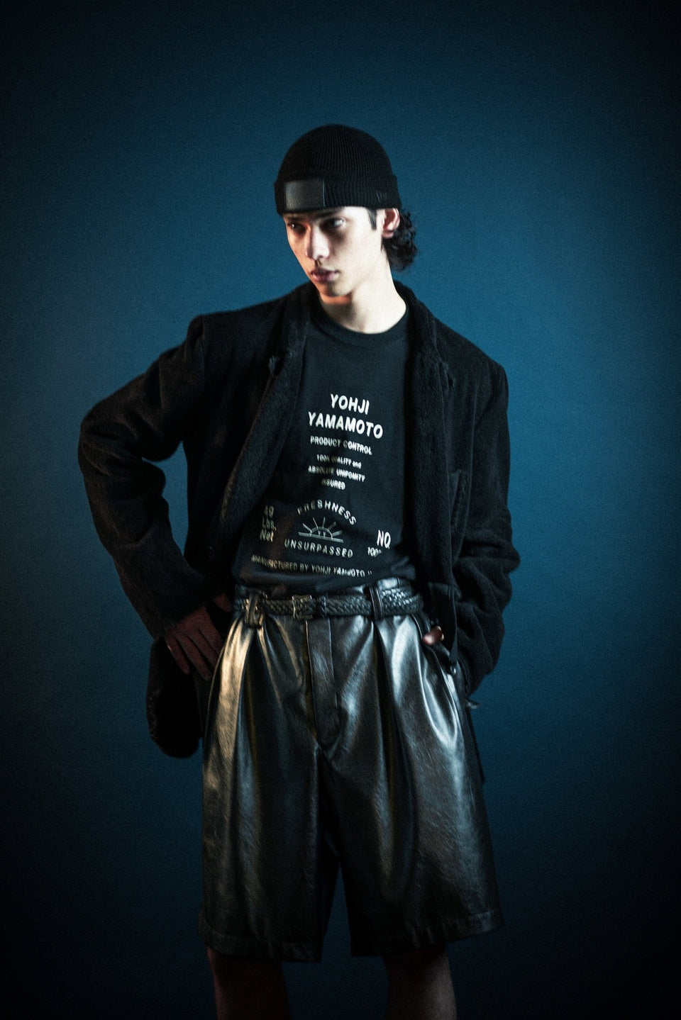 長袖 コットン Tシャツ Yohji Yamamoto FW21 1993 アートワーク ブラック レギュラーフィット - 12863218-S | NEW ERA ニューエラ公式オンラインストア