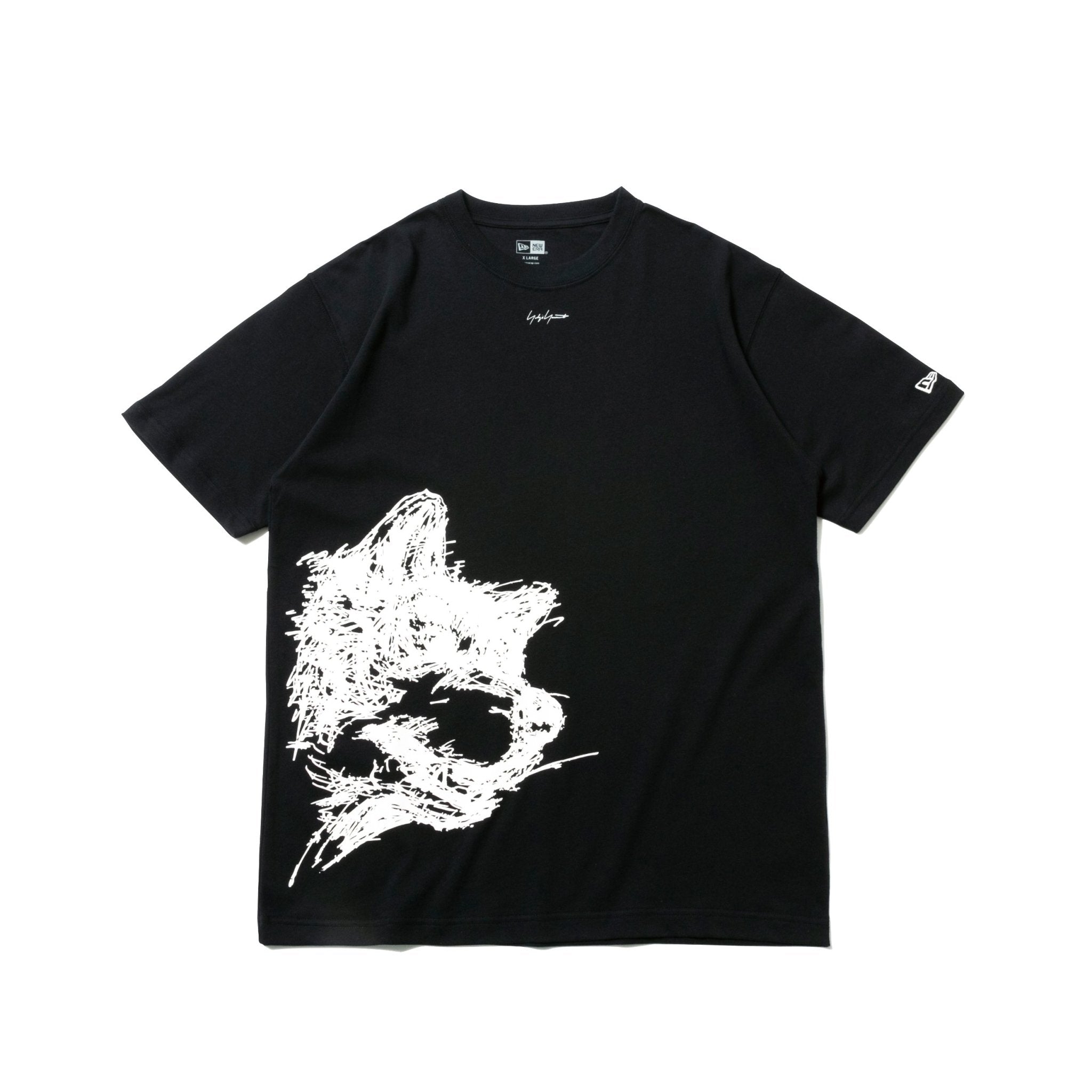 半袖 コットン Tシャツ Yohji Yamamoto SS21 ドッグ シグネチャーロゴ