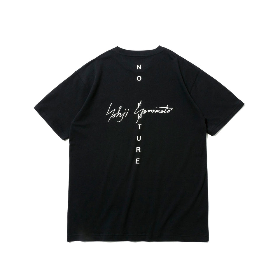YOHJI YAMAMOTO×NEW ERA フロントロゴ刺繍Tシャツ - Tシャツ