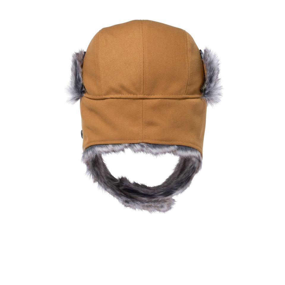 ニューエラ newera トラッパー ブラウン Mサイズ - 帽子