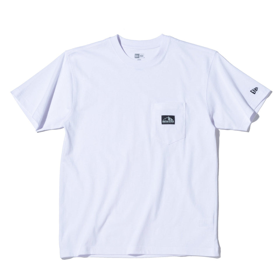 半袖 USコットン ポケット Tシャツ NEW ERA Outdoor Gear Label