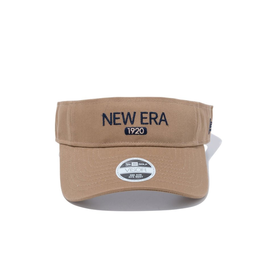 【ゴルフ】 Women's サンバイザー ストレッチコットンウォッシャブル カーキ - 12855055-OSFM | NEW ERA ニューエラ公式オンラインストア