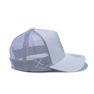 【ゴルフ】WOMEN'S 9FORTY A-Frame トラッカー ロングバイザー Circle OOTTF ホワイト - 13517812-OSFM | NEW ERA ニューエラ公式オンラインストア