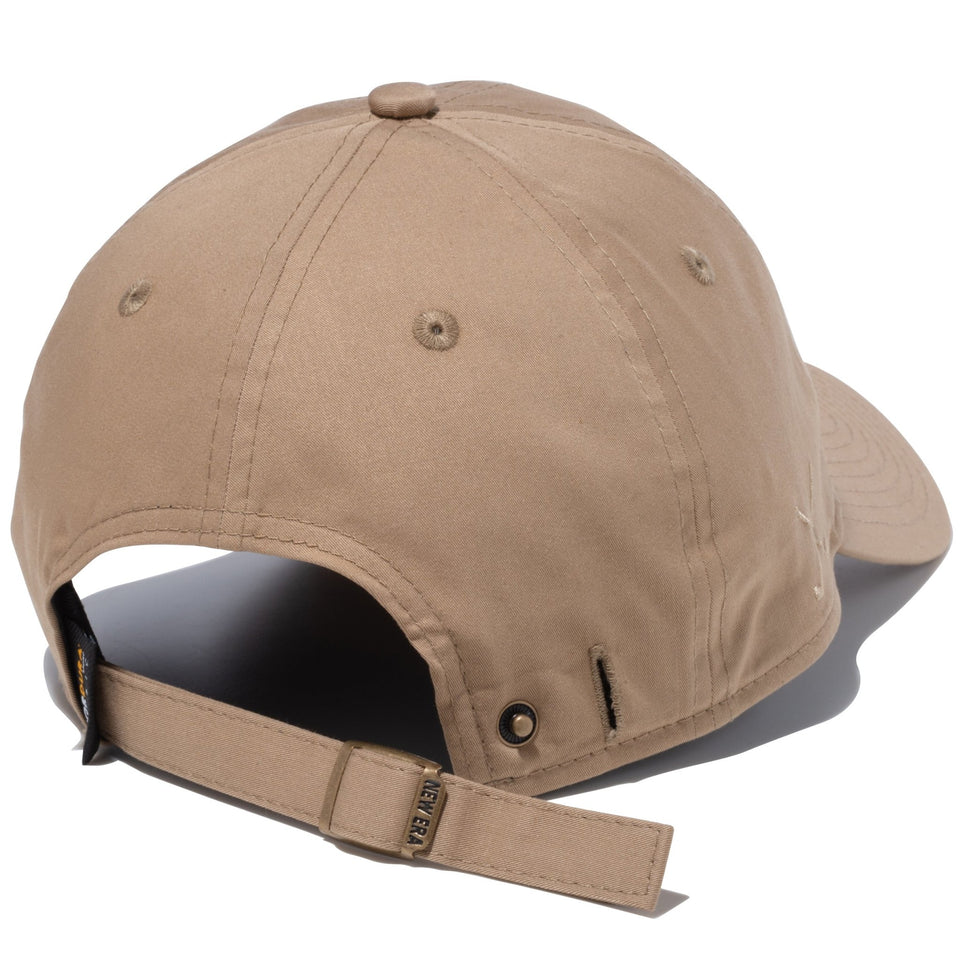 【ゴルフ】WOMEN'S 9TWENTY ロングバイザー CORDURA (made with COOLMAX fabric) コーデュラ フラッグロゴ カーキ - 13517826-OSFM | NEW ERA ニューエラ公式オンラインストア