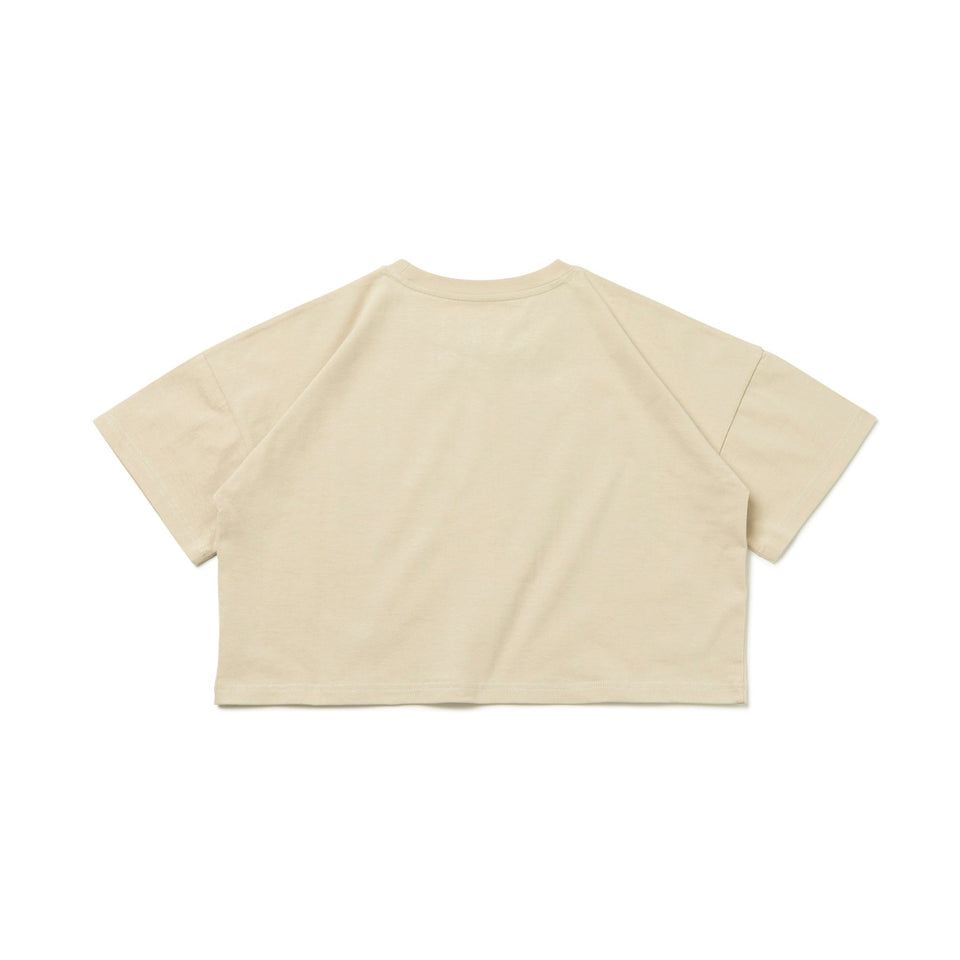 WOMEN'S 半袖 ワイド Tシャツ NEW ERA ロゴ グレージュ - 13516692-OSFM | NEW ERA ニューエラ公式オンラインストア