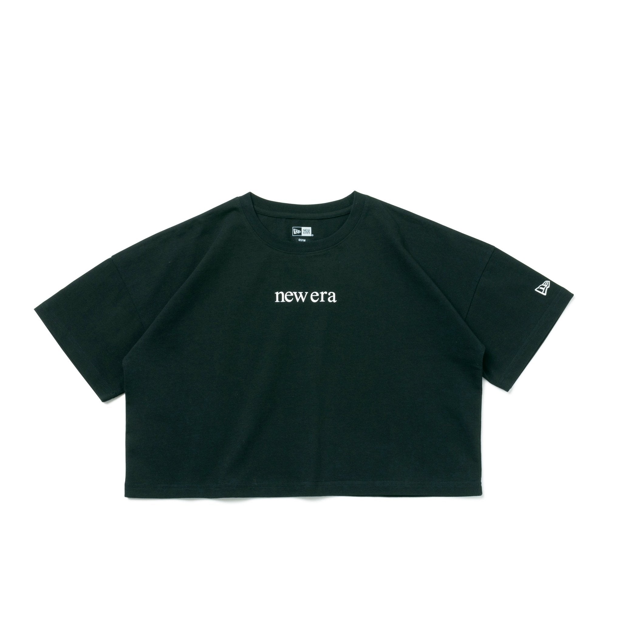 WOMEN'S 半袖 ワイド Tシャツ NEW ERA ロゴ ブラック | ニューエラ