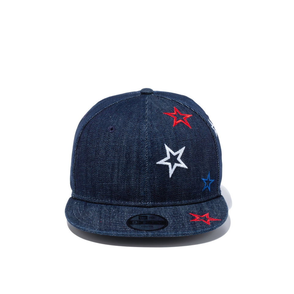 Youth 9FIFTY スター ウォッシュドデニム - 13058795-YTH | NEW ERA ニューエラ公式オンラインストア