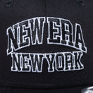 Youth 9FIFTY ストレッチスナップ カレッジロゴ ブラック × スノーホワイト/ブラック - 13517614-YTH | NEW ERA ニューエラ公式オンラインストア