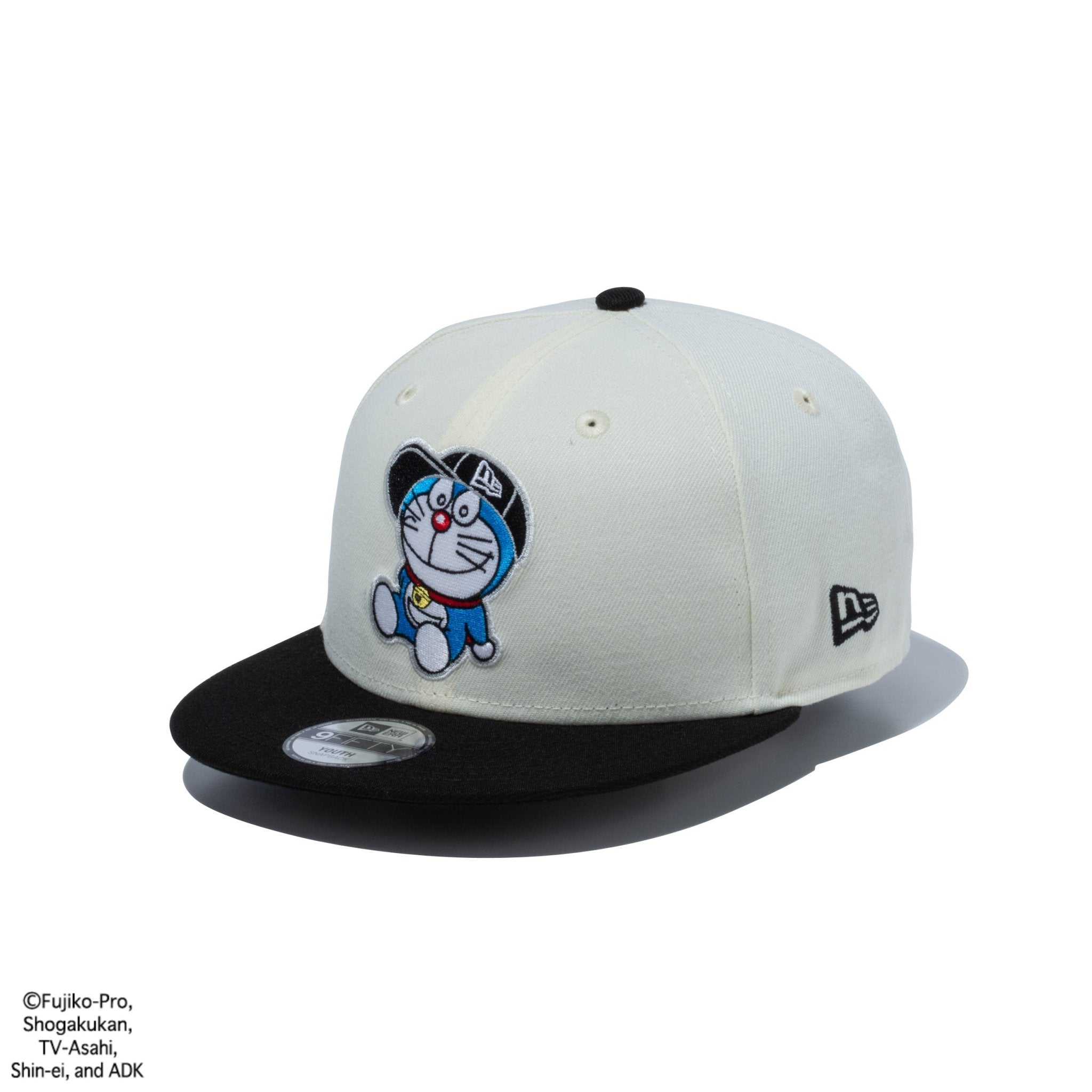 Youth 9FIFTY ドラえもん キャップ クロームホワイト / ブラック