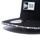 Youth 9FIFTY Diamond Era ボックスロゴ ブラック サンドイッチバイザー - 13058797-YTH | NEW ERA ニューエラ公式オンラインストア