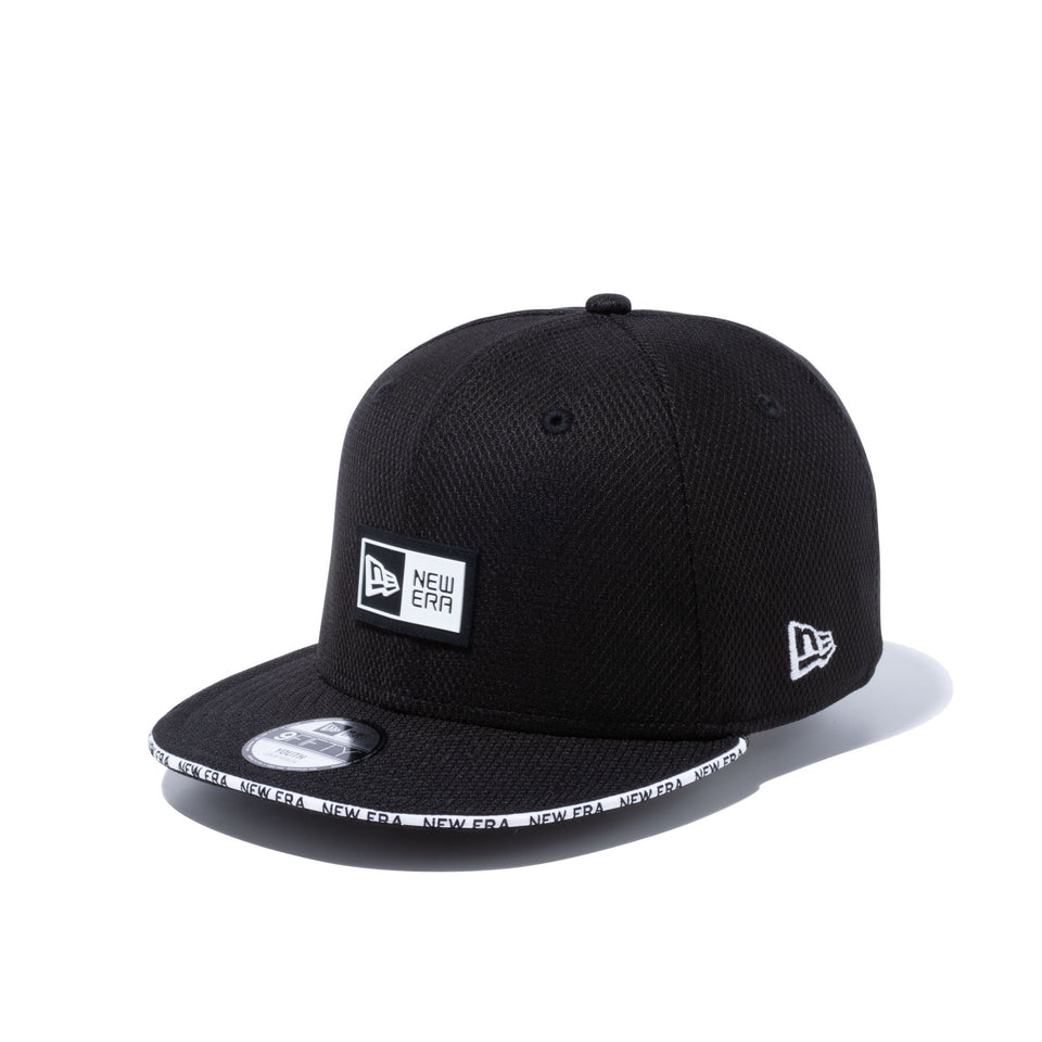 Youth 9FIFTY Diamond Era ボックスロゴ ブラック サンドイッチバイザー - 13058797-YTH | NEW ERA ニューエラ公式オンラインストア