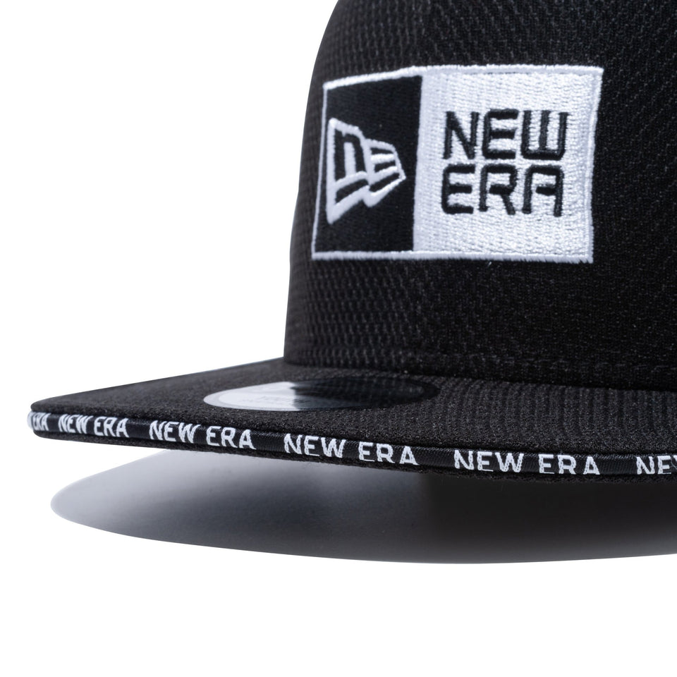 Youth 9FIFTY Diamond Era ボックスロゴ ブラック サンドイッチバイザー - 13517653-YTH | NEW ERA ニューエラ公式オンラインストア