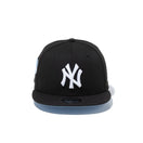 Youth 9FIFTY Gelato ニューヨーク・ヤンキース ブラック ライトブルーバイザー - 13517629-YTH | NEW ERA ニューエラ公式オンラインストア