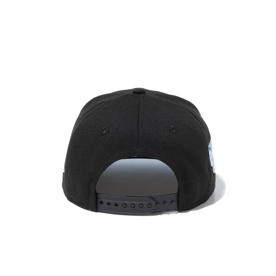 Youth 9FIFTY Gelato ニューヨーク・ヤンキース ブラック ライトブルーバイザー - 13517629-YTH | NEW ERA ニューエラ公式オンラインストア