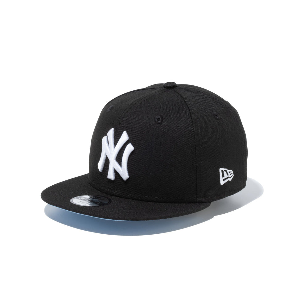 Youth 9FIFTY Gelato ニューヨーク・ヤンキース ブラック ライトブルーバイザー - 13517629-YTH | NEW ERA ニューエラ公式オンラインストア