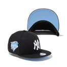 Youth 9FIFTY Gelato ニューヨーク・ヤンキース ブラック ライトブルーバイザー - 13517629-YTH | NEW ERA ニューエラ公式オンラインストア