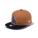 Youth 9FIFTY MLB Duck Canvas ダックキャンバス ロサンゼルス・ドジャース ライトブロンズ ブラックバイザー - 13762766-YTH | NEW ERA ニューエラ公式オンラインストア