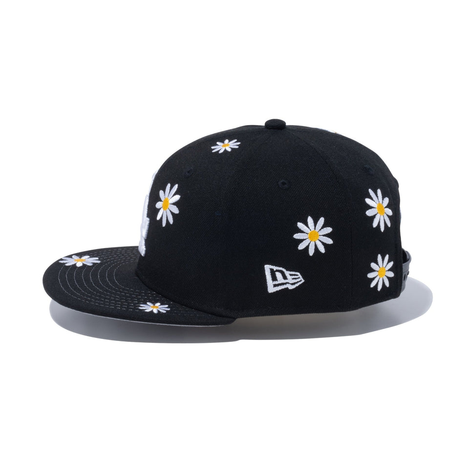 Youth 9FIFTY MLB Flower Embroidery ロサンゼルス・ドジャース