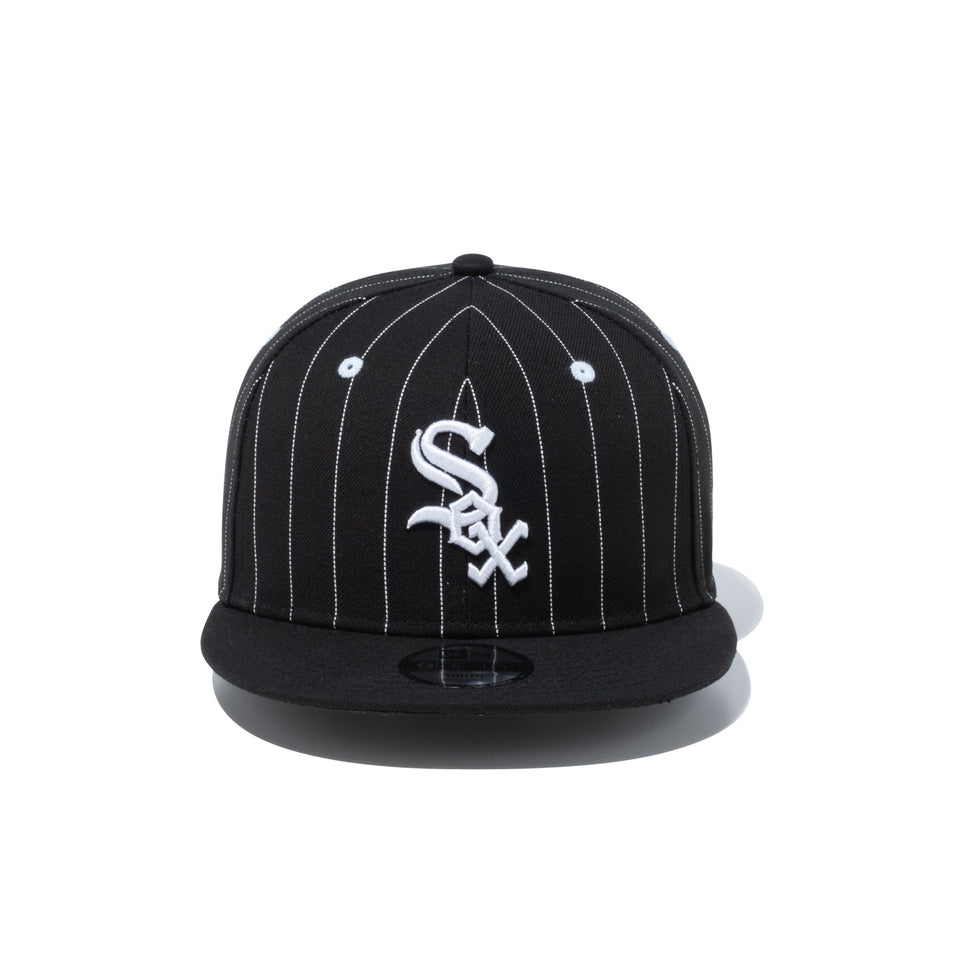 Youth 9FIFTY MLB Pinstripe シカゴ・ホワイトソックス ブラック