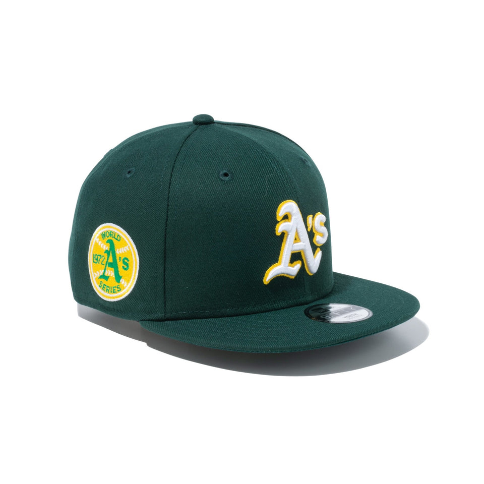 Youth 9FIFTY MLB Side Patch オークランド・アスレチックス ダーク ...