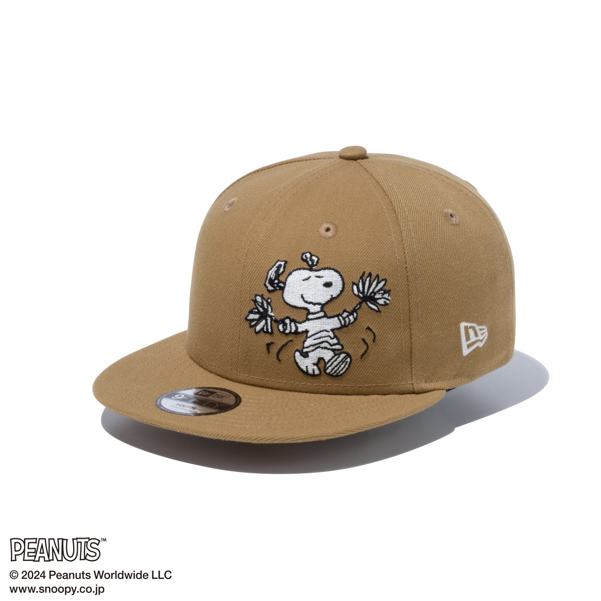 Youth 9FIFTY PEANUTS ピーナッツ スヌーピー クロームホワイト 