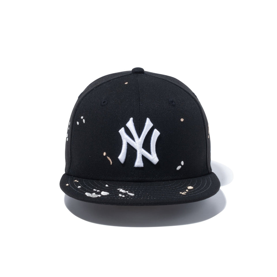 Youth 9FIFTY Splash Embroidery ニューヨーク・ヤンキース ブラック 