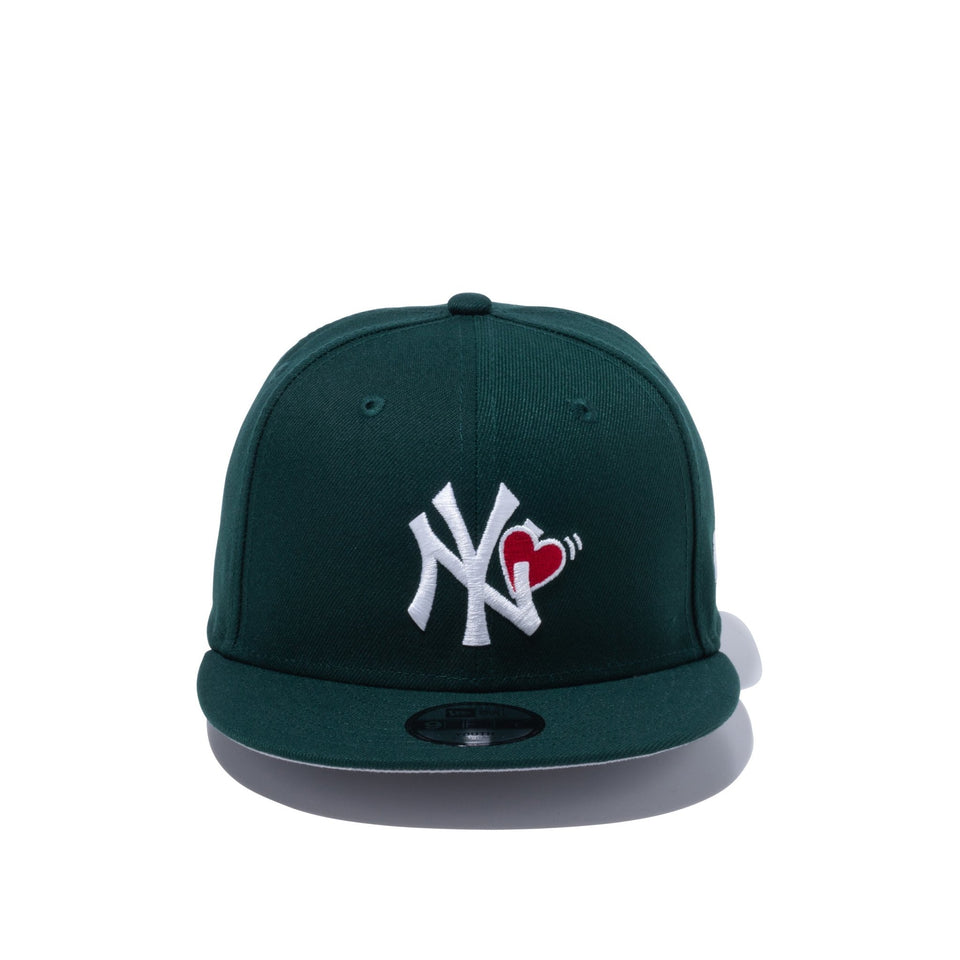 Youth 9FIFTY With Heart ニューヨーク・ヤンキース ダークグリーン