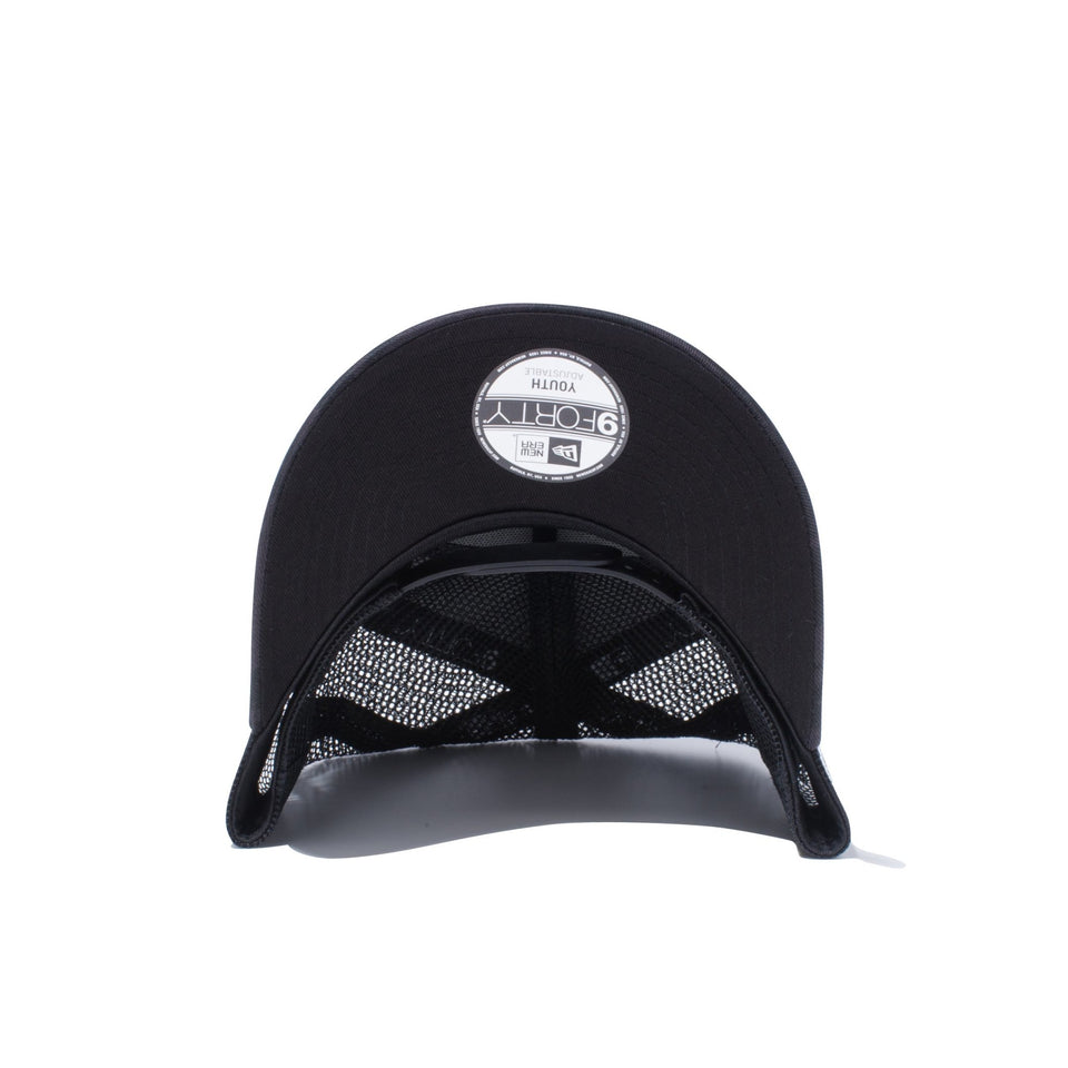 Youth 9FORTY A-frame トラッカー スクエアニューエラ ブラックタイガーストライプカモ - 12325511-OSFA | NEW ERA ニューエラ公式オンラインストア