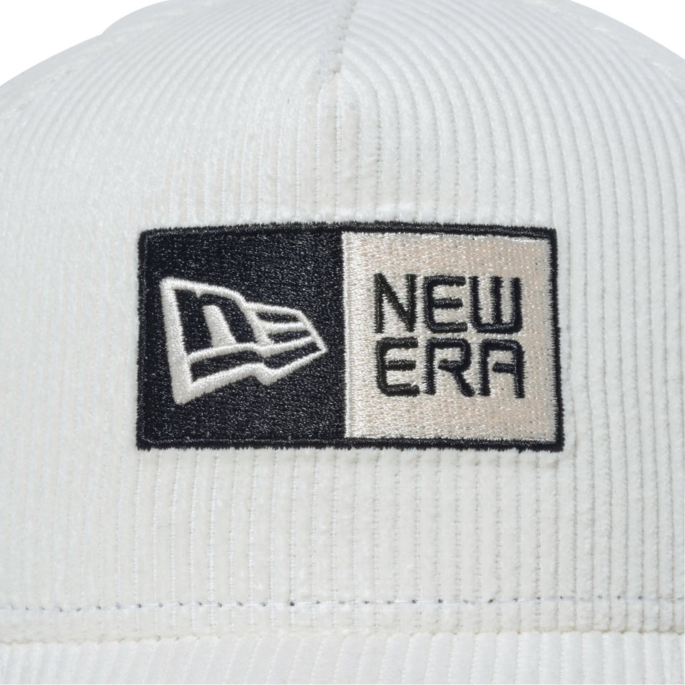 Youth 9FORTY A-Frame Box Logo Corduroy コーデュロイ ボックスロゴ アイボリー - 13762801-YTH | NEW ERA ニューエラ公式オンラインストア