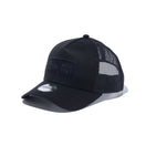 Youth 9FORTY A-Frame トラッカー Box Logo ボックスロゴ Trucker ブラック × ブラック - 13762783-YTH | NEW ERA ニューエラ公式オンラインストア