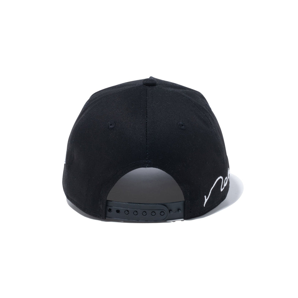 Youth 9FORTY A-Frame Essential エッセンシャル スクリプトロゴ ブラック - 13762793-YTH | NEW ERA ニューエラ公式オンラインストア