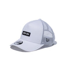 Youth 9FORTY A-Frame トラッカー ラバーロゴ NEW ERA ホワイト - 12541003-YTH | NEW ERA ニューエラ公式オンラインストア