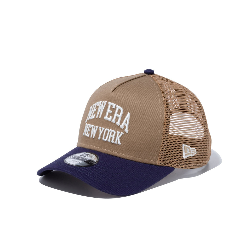 Youth 9FORTY A-Frame トラッカー New Era New York カレッジロゴ ...