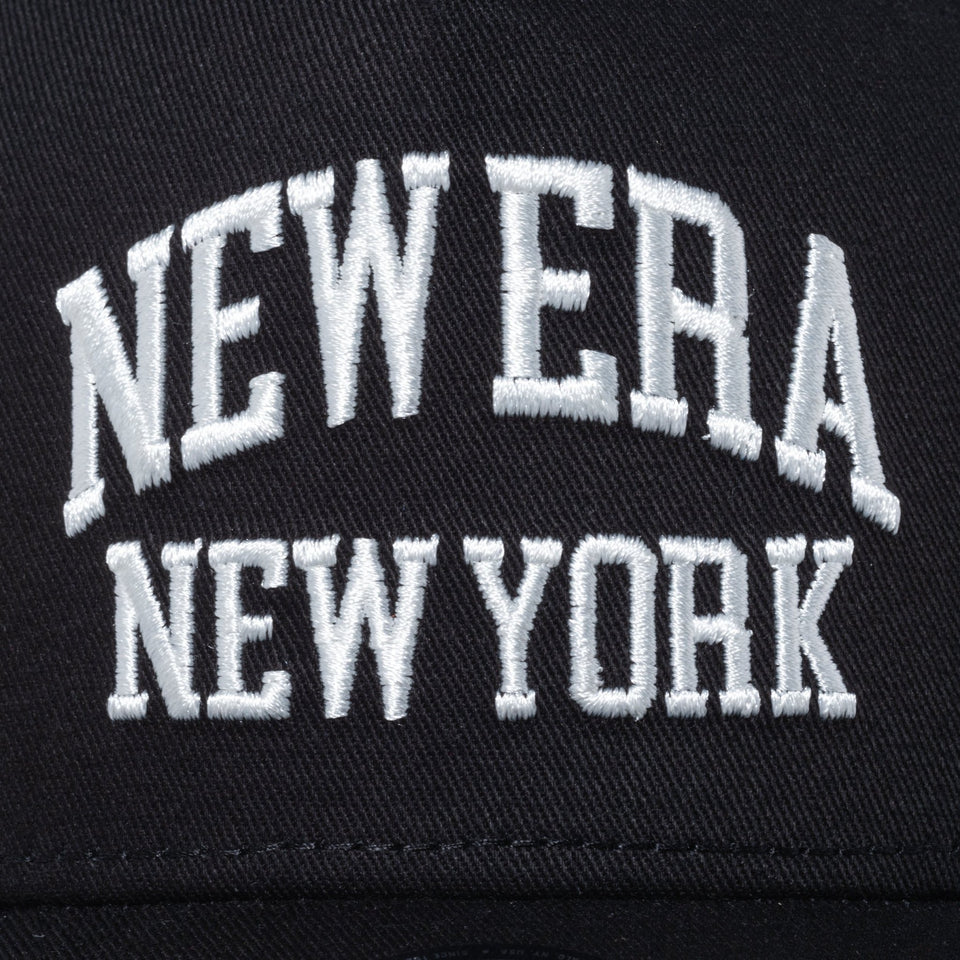 Youth 9FORTY A-Frame トラッカー New Era New York カレッジロゴ ブラック - 13517679-YTH | NEW ERA ニューエラ公式オンラインストア