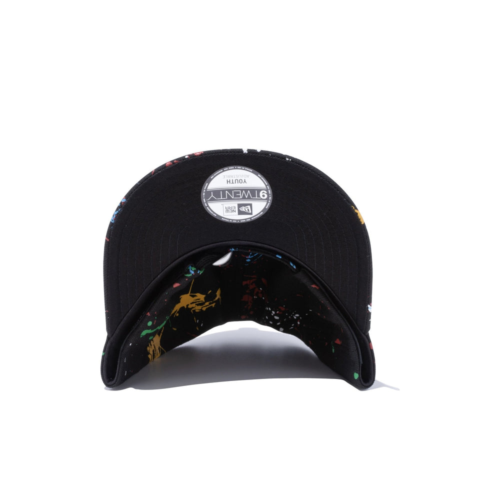 Youth 9TWENTY スプラッシュペイント ニューヨーク・ヤンキース ブラック - 12854266-YTH | NEW ERA ニューエラ公式オンラインストア