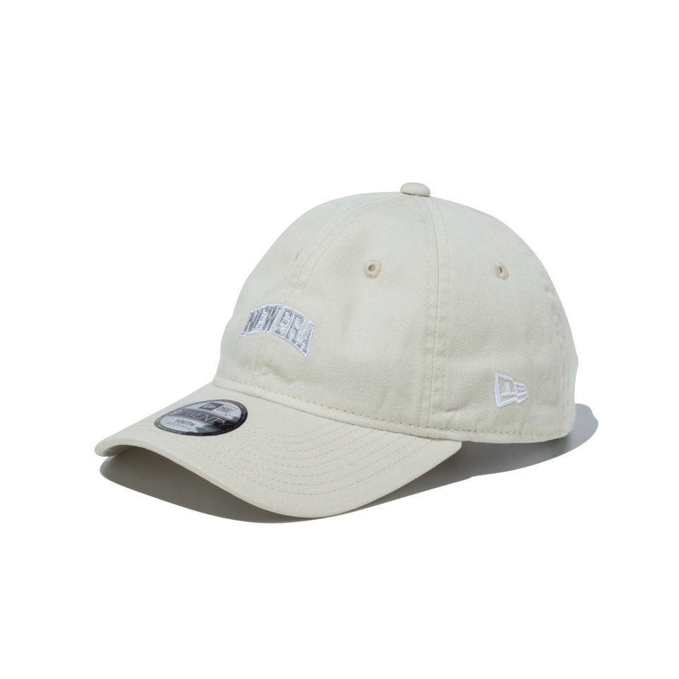 Youth 9TWENTY College Logo カレッジロゴ アイボリー - 13517730-YTH | NEW ERA ニューエラ公式オンラインストア