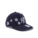 Youth 9TWENTY MLB Flower Embroidery フラワーエンブロイダリー ニューヨーク・ヤンキース - 13327529-YTH | NEW ERA ニューエラ公式オンラインストア