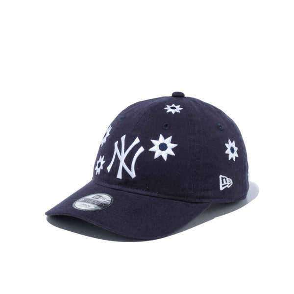 Youth 9TWENTY MLB Flower Embroidery フラワーエンブロイダリー ニューヨーク・ヤンキース