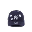 Youth 9TWENTY MLB Flower Embroidery フラワーエンブロイダリー ニューヨーク・ヤンキース - 13327529-YTH | NEW ERA ニューエラ公式オンラインストア