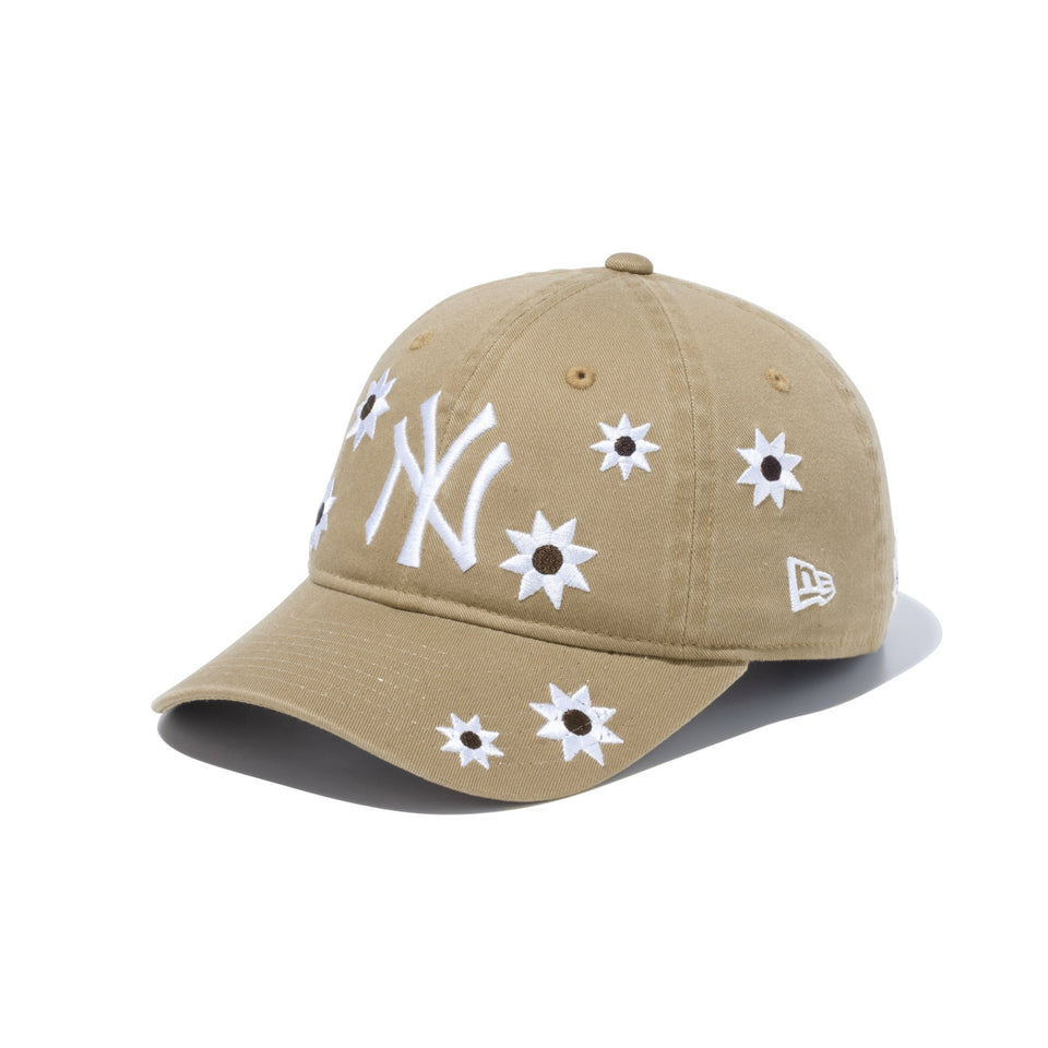 Youth 9TWENTY MLB Flower Embroidery ニューヨーク・ヤンキース