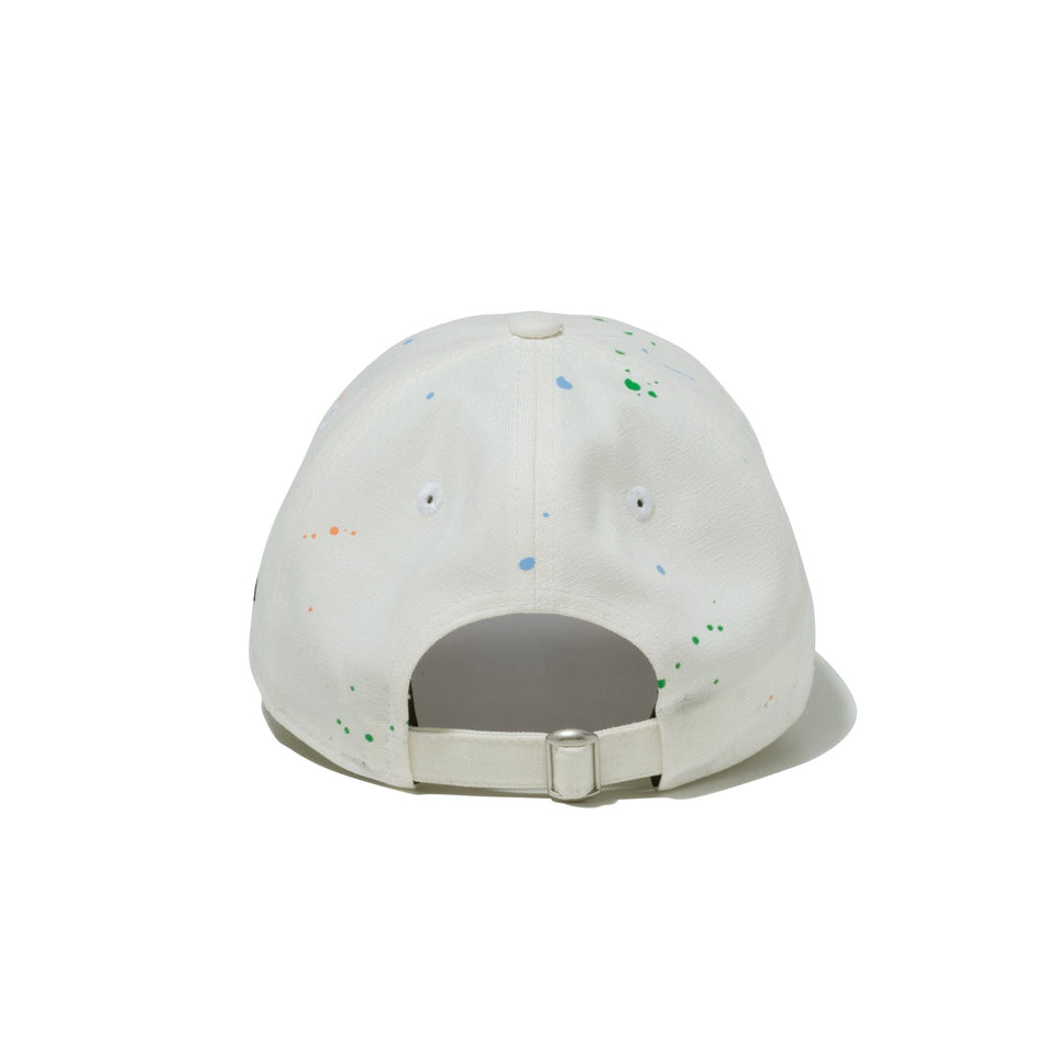 Youth 9TWENTY Splash Paint スプラッシュペイント アイボリー - 13517699-YTH | NEW ERA ニューエラ公式オンラインストア