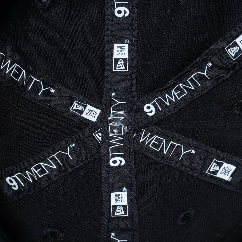 Youth 9TWENTY Strap Logo スクリプトロゴ ブラック - 13517696-YTH | NEW ERA ニューエラ公式オンラインストア