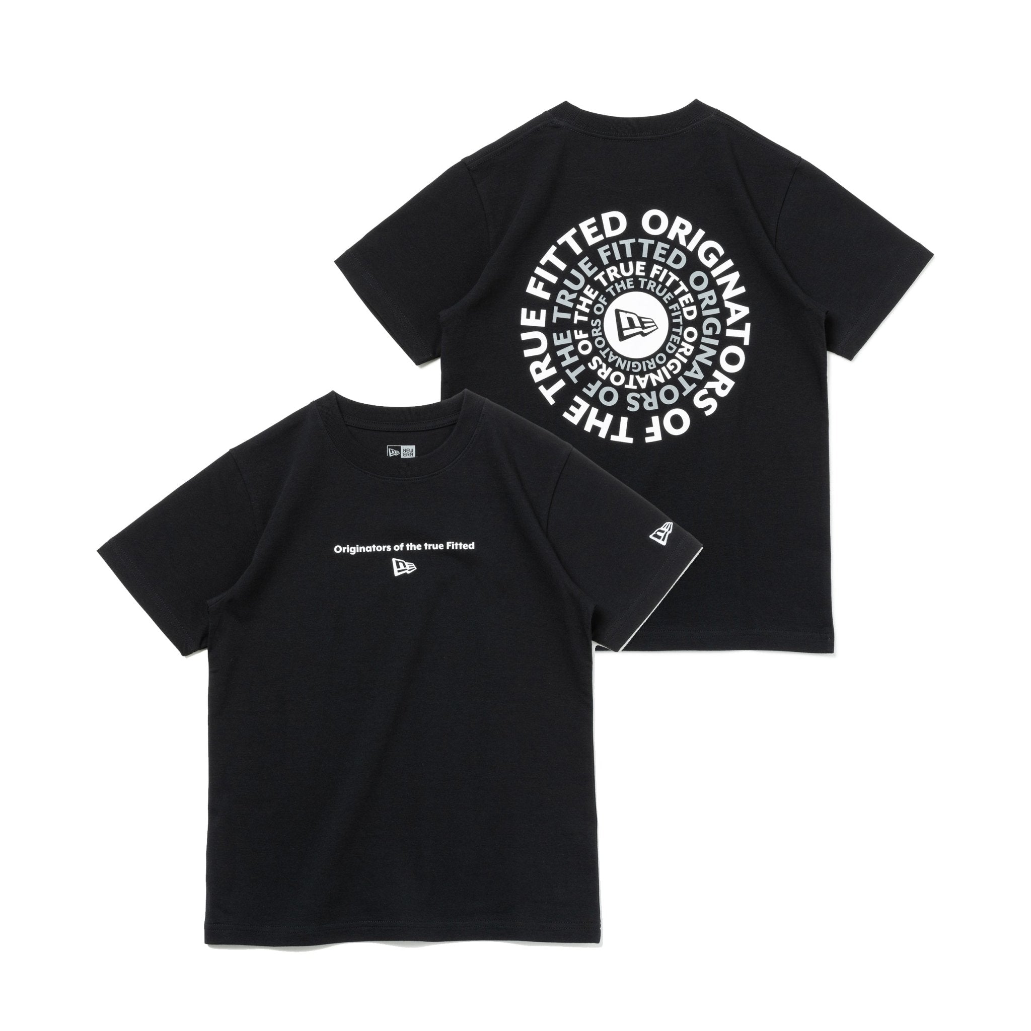 Youth 半袖 コットン Tシャツ Circle OOTTF ブラック