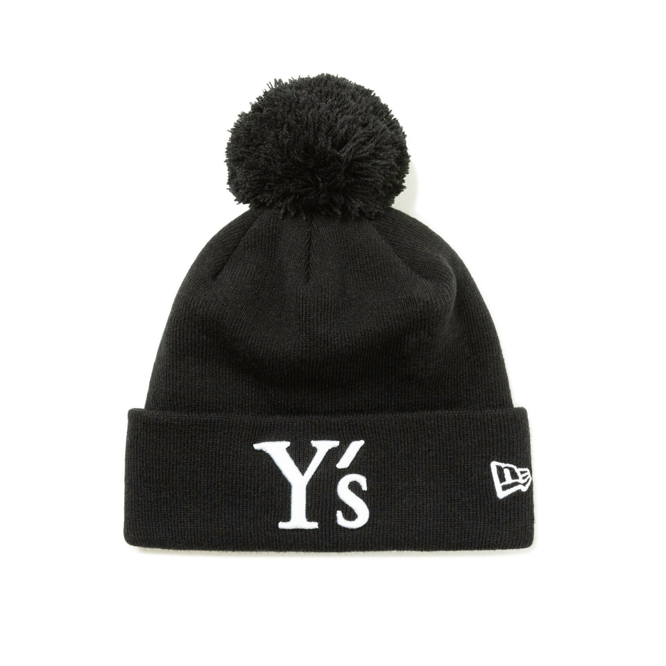 特価公式Y\'s × NEWERA / ポンポンニット帽 帽子