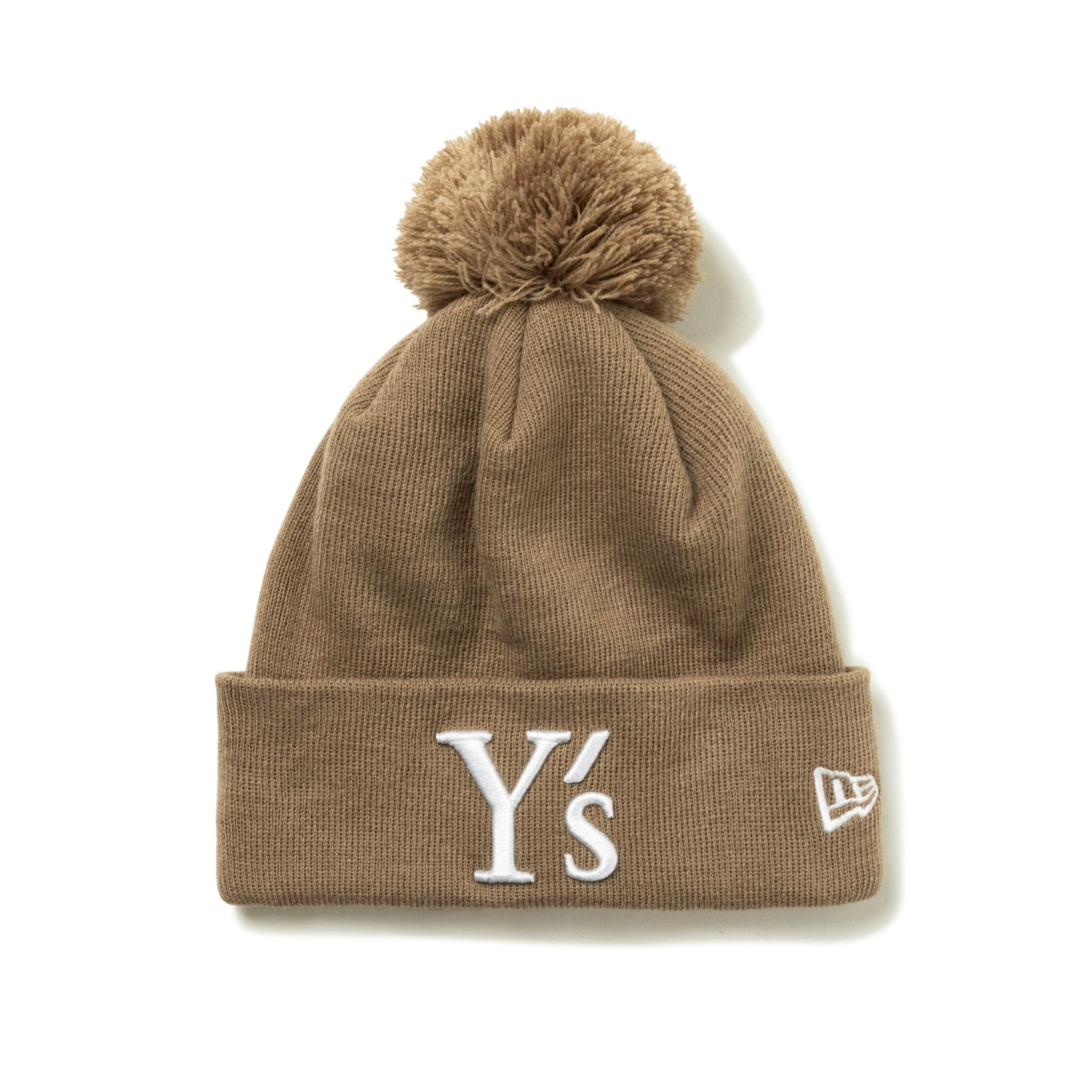 ポンポンニット Y's FW22 ベージュ | ニューエラオンラインストア